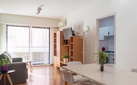 Hermoso depto para 4 con seguridad 24 hs espectacular piscina, jardÍn y cochera opcional aparte dentro del edificio